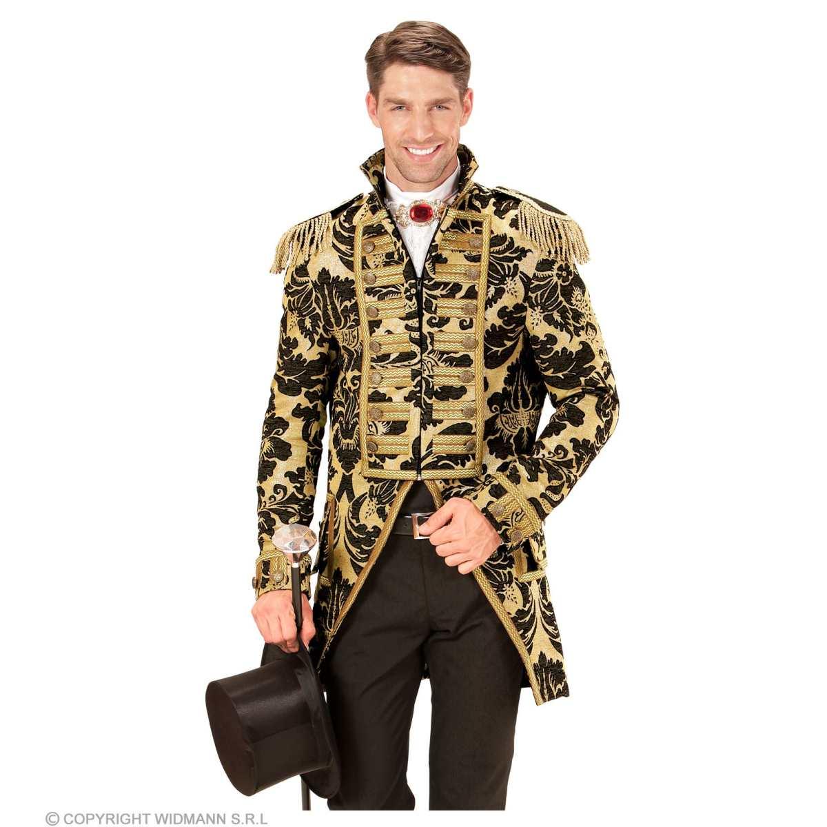 Giacca parata jacquard oro