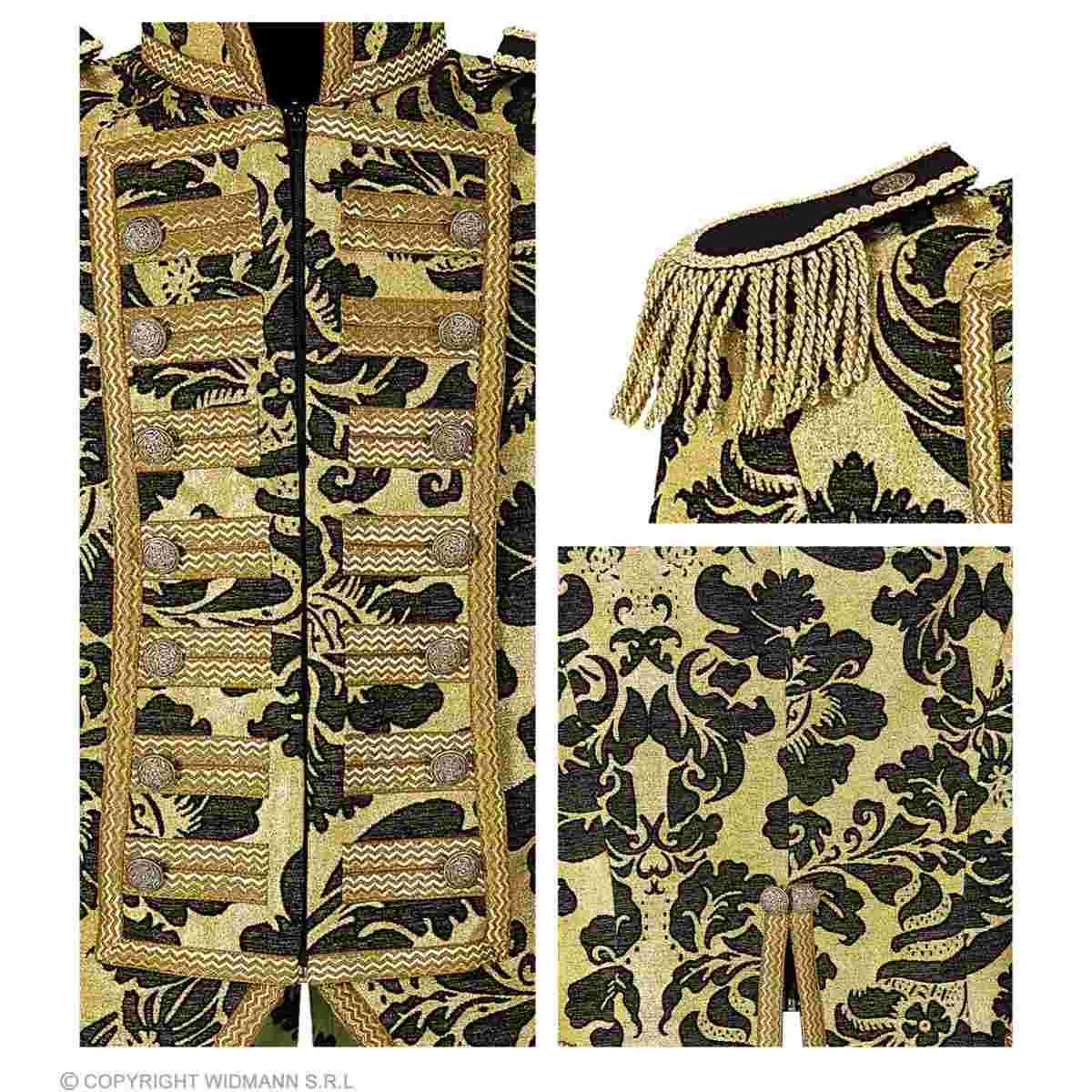Giacca parata jacquard oro