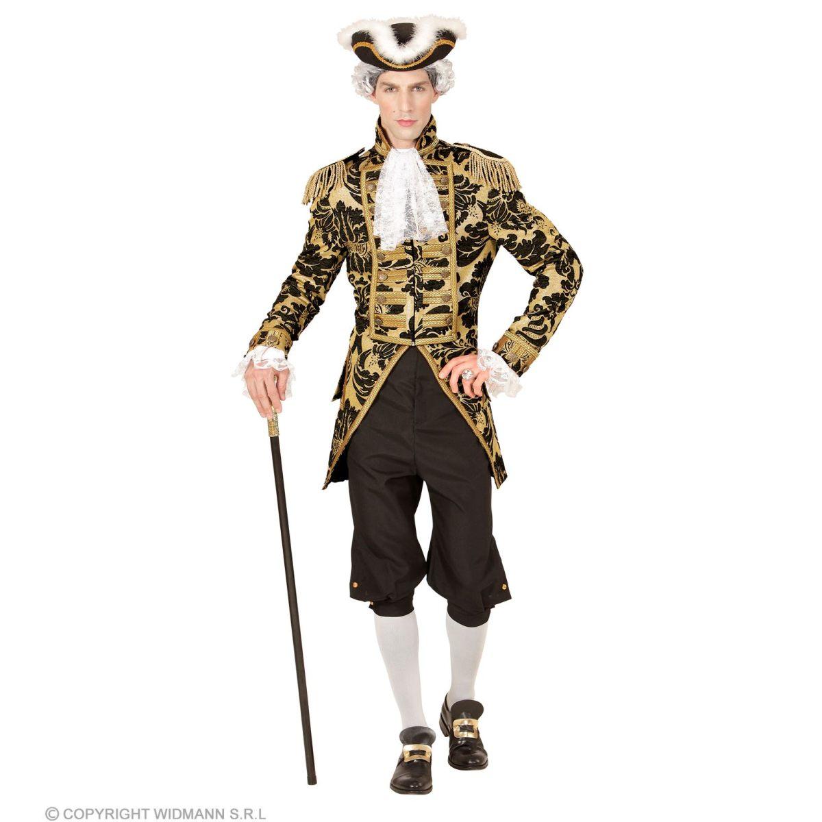 Giacca parata jacquard oro