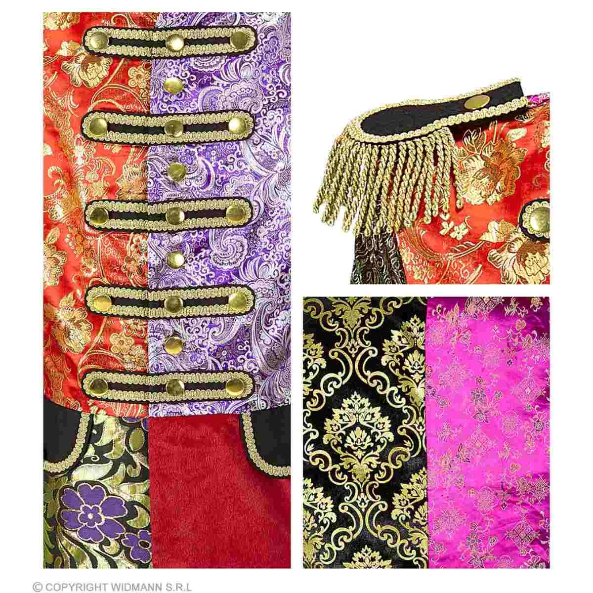 Giacca parata jacquard patchwork