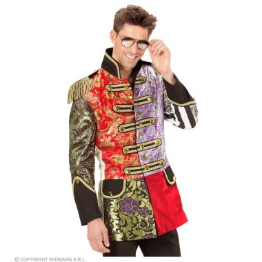Giacca parata jacquard patchwork