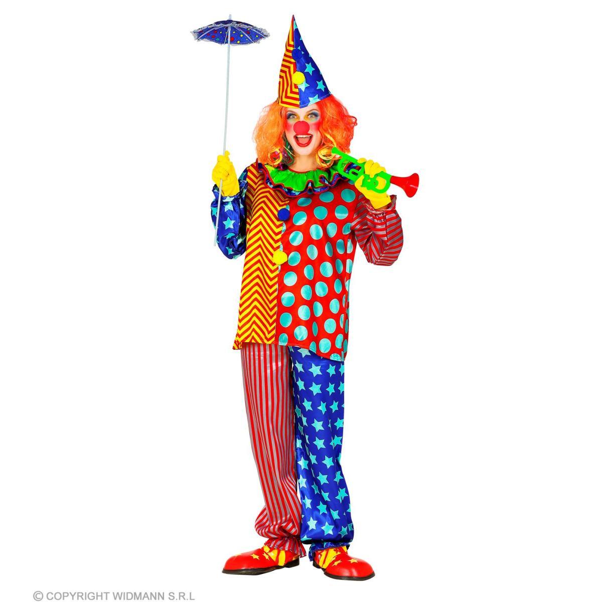 Costume clown cappello unisex