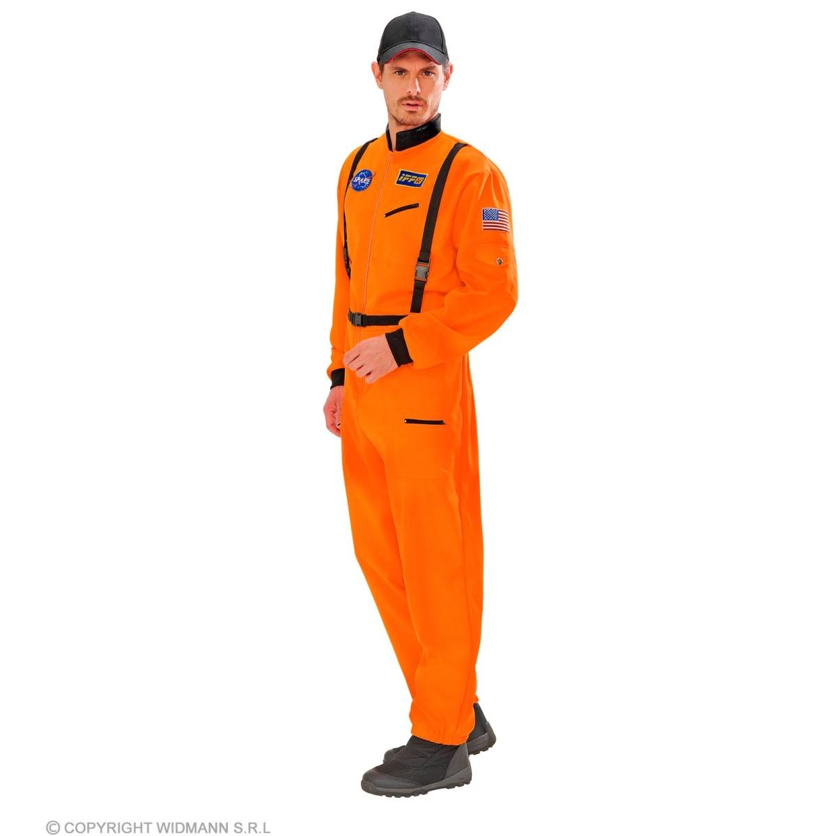 Costume astronauta arancione