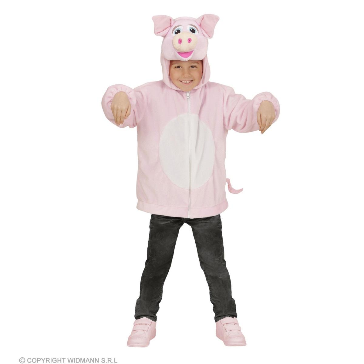 Costume felpa maialino