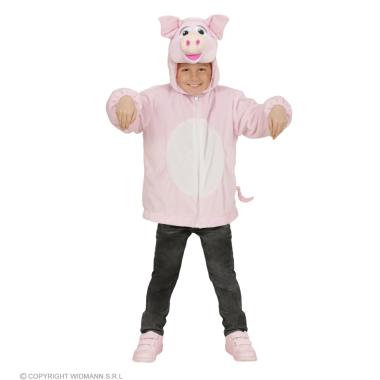 Costume felpa maialino