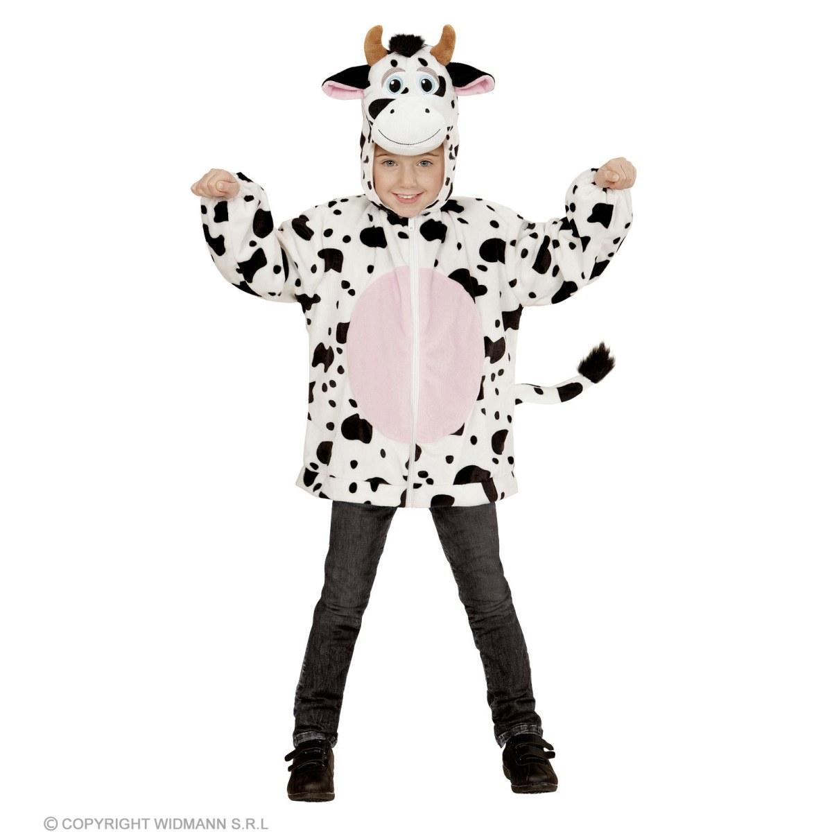 Costume felpa mucca