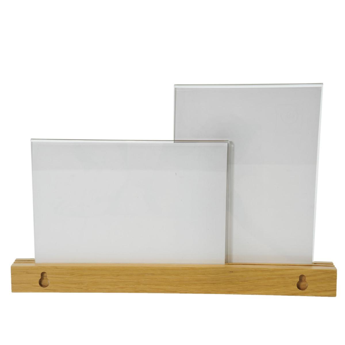 Cornice multipla 2 posti legno pvc