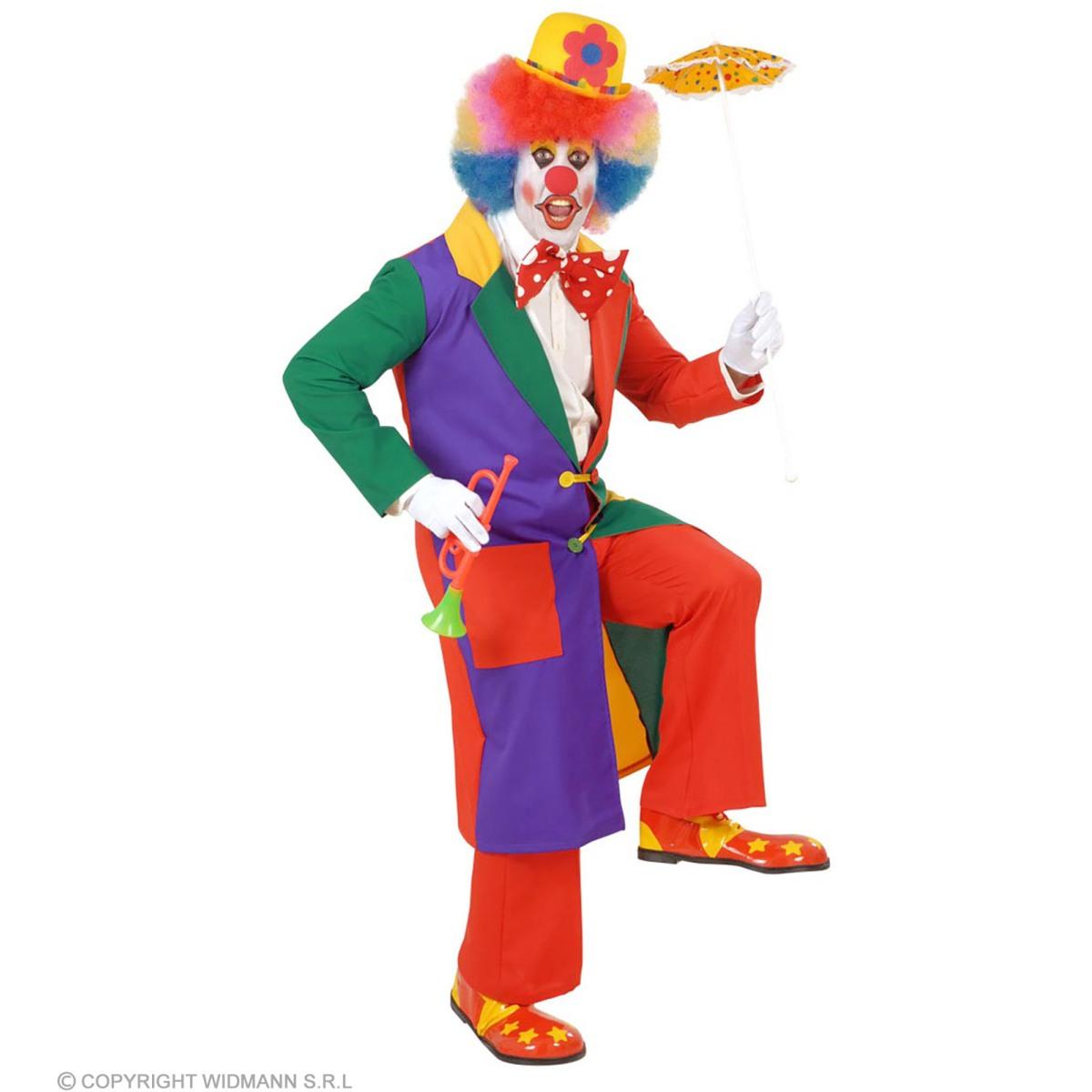 Giacca clown multicolor