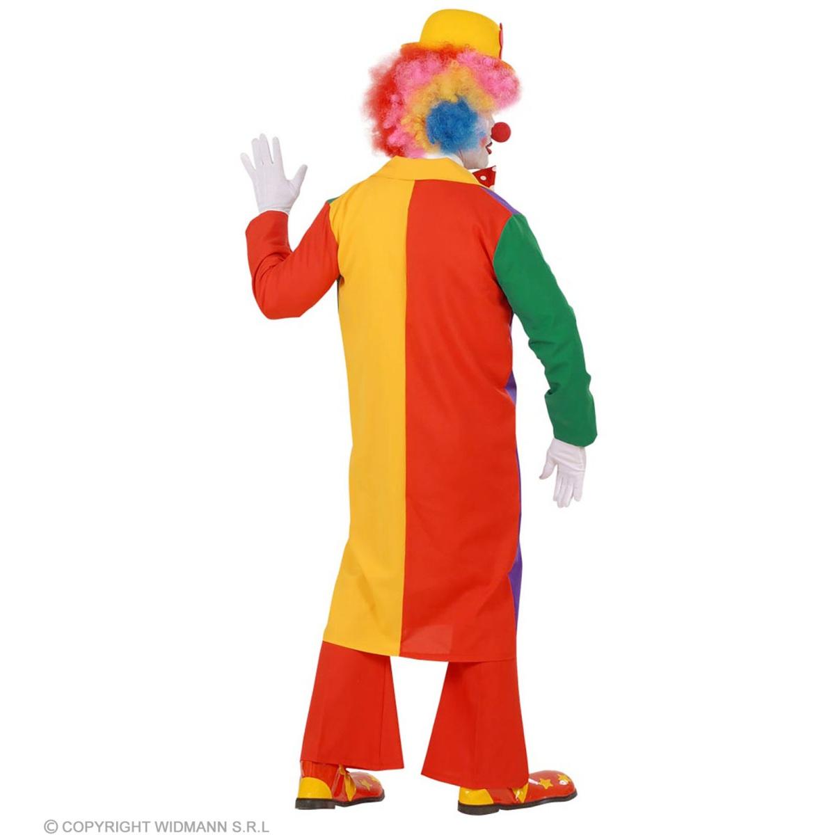 Giacca clown multicolor