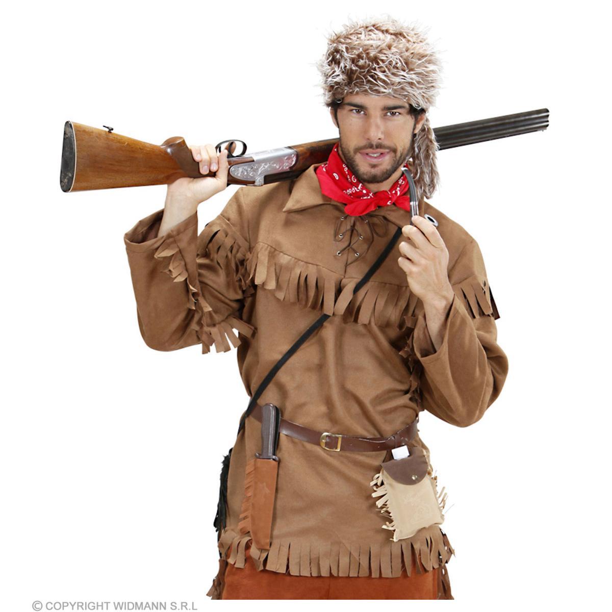 Costume cacciatore trapper