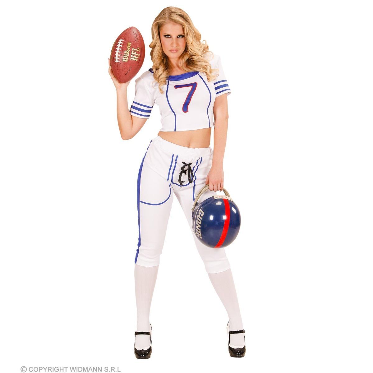 Costume giocatrice football americano