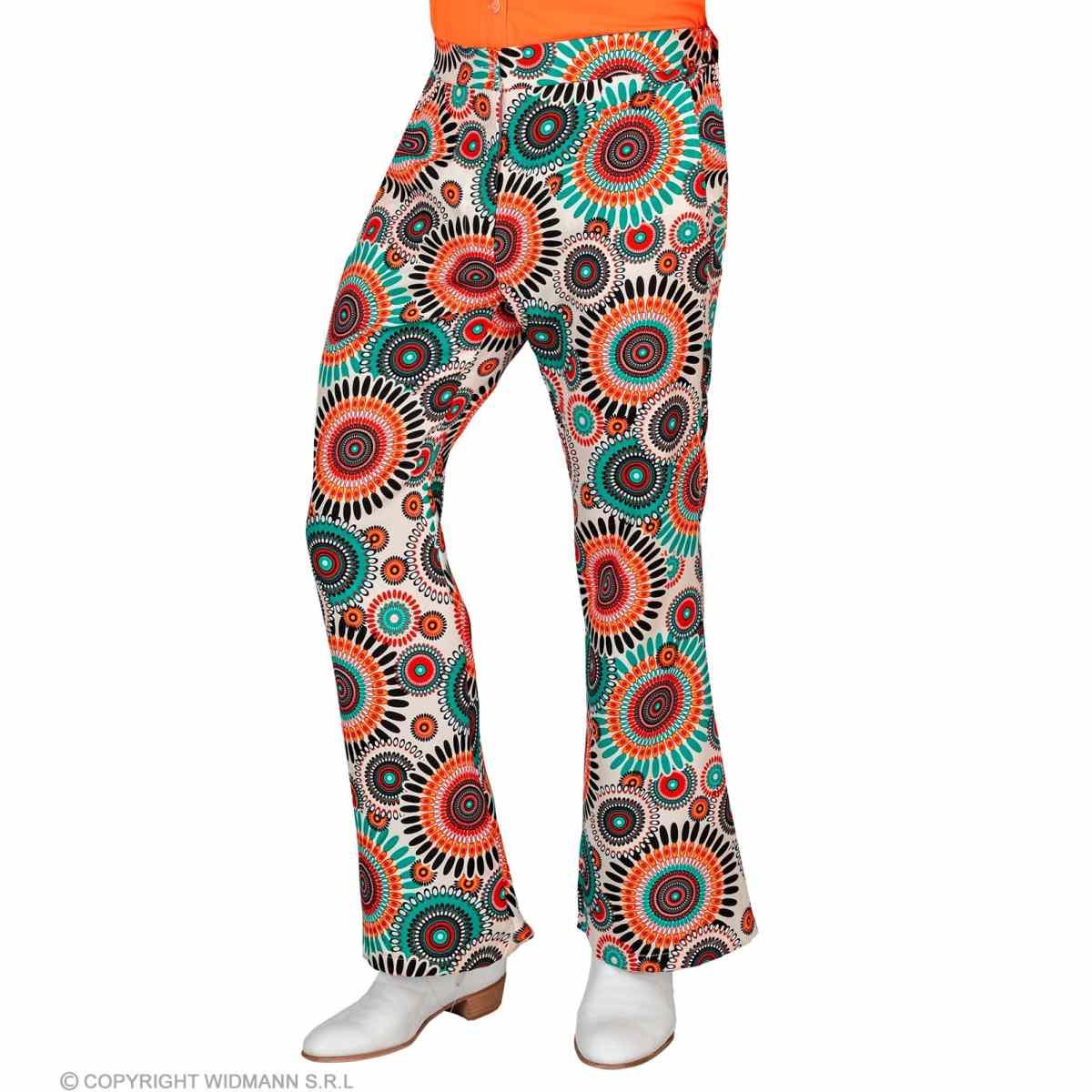 Pantaloni anni 70 80 fantasia