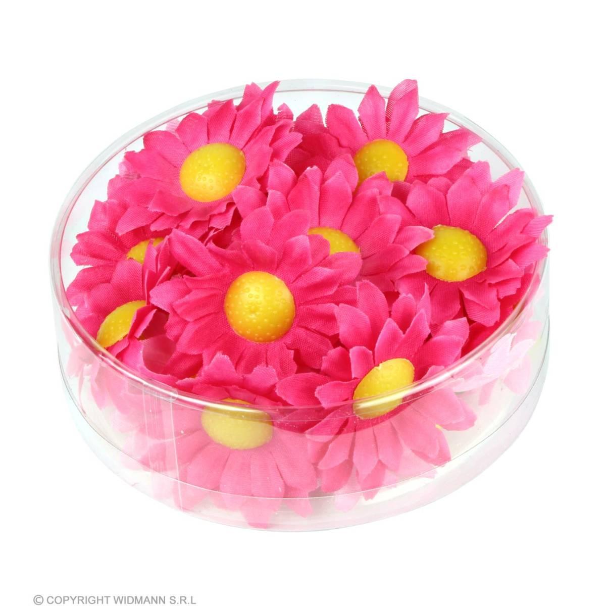 Fiori decorativi gerbera rosa Set 20 pz
