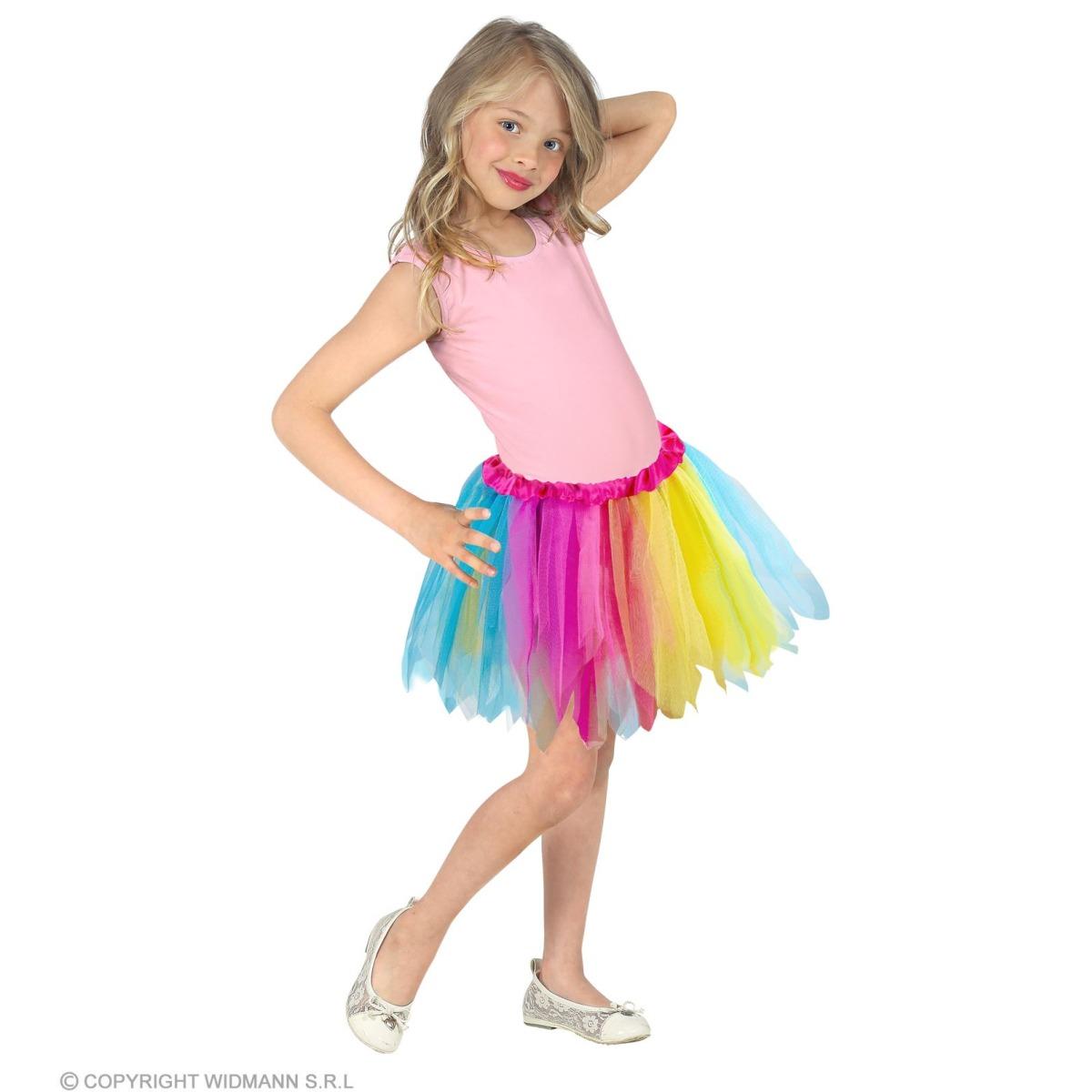 Gonna tulle multicolor