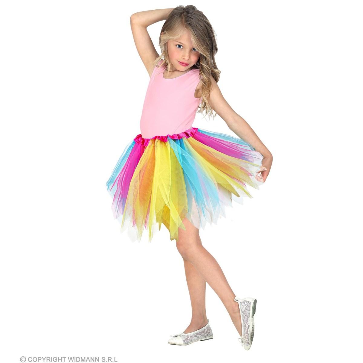 Gonna tulle multicolor