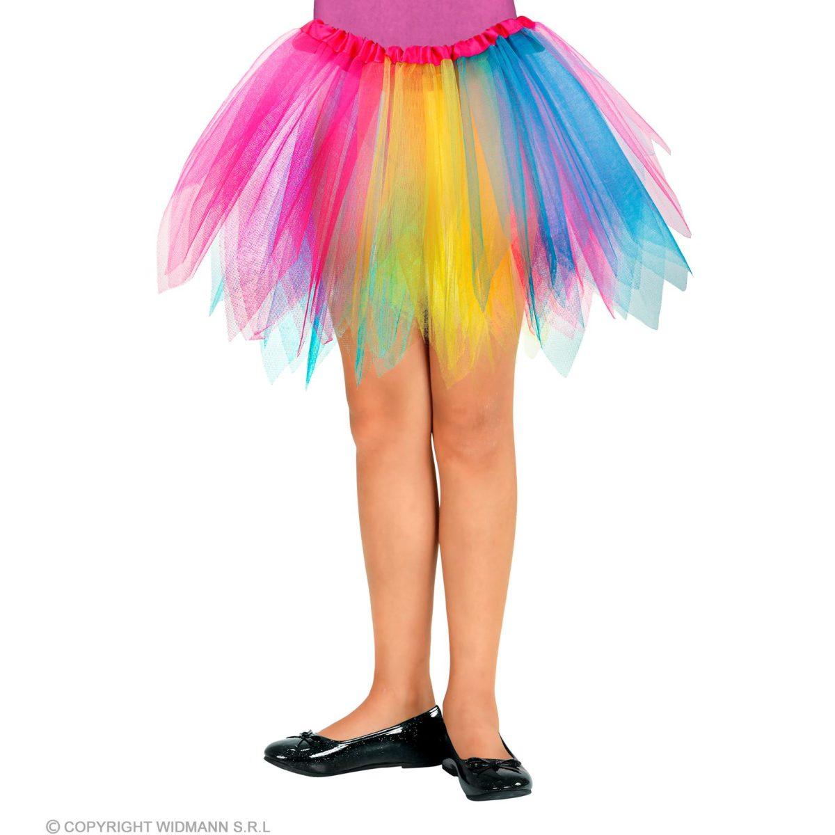 Gonna tulle multicolor