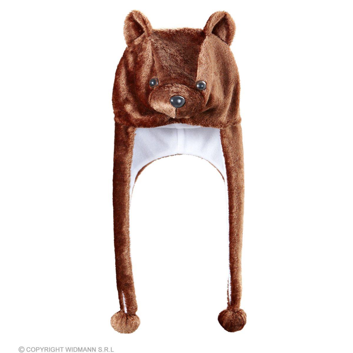 Cappello orso marrone
