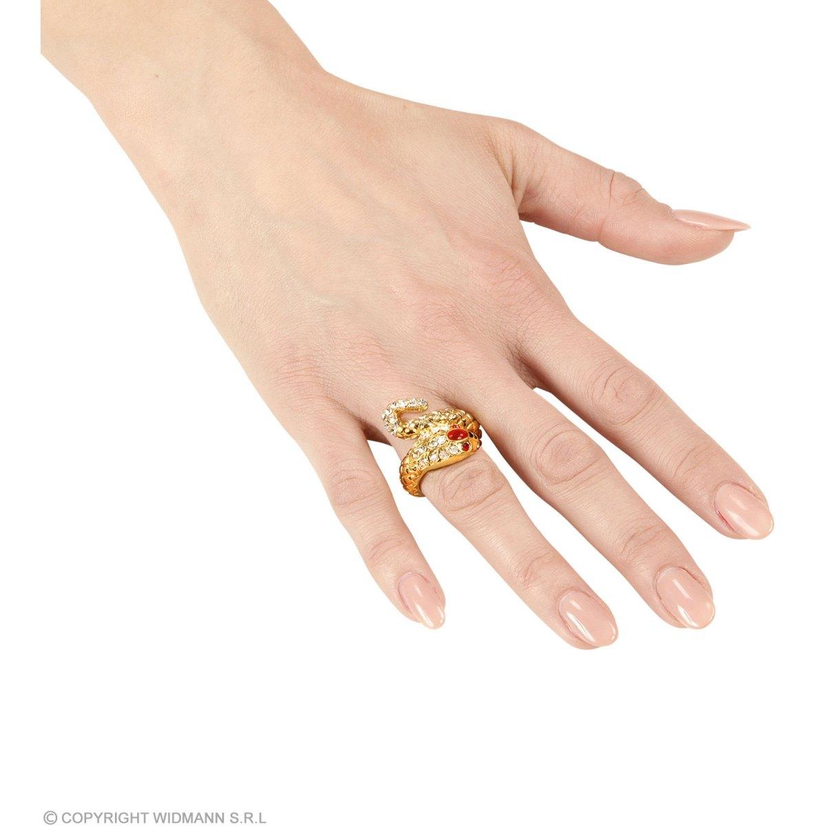 Anello oro serpente