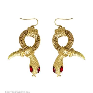 Orecchini oro serpente