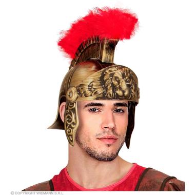 Elmo soldato romano oro cresta