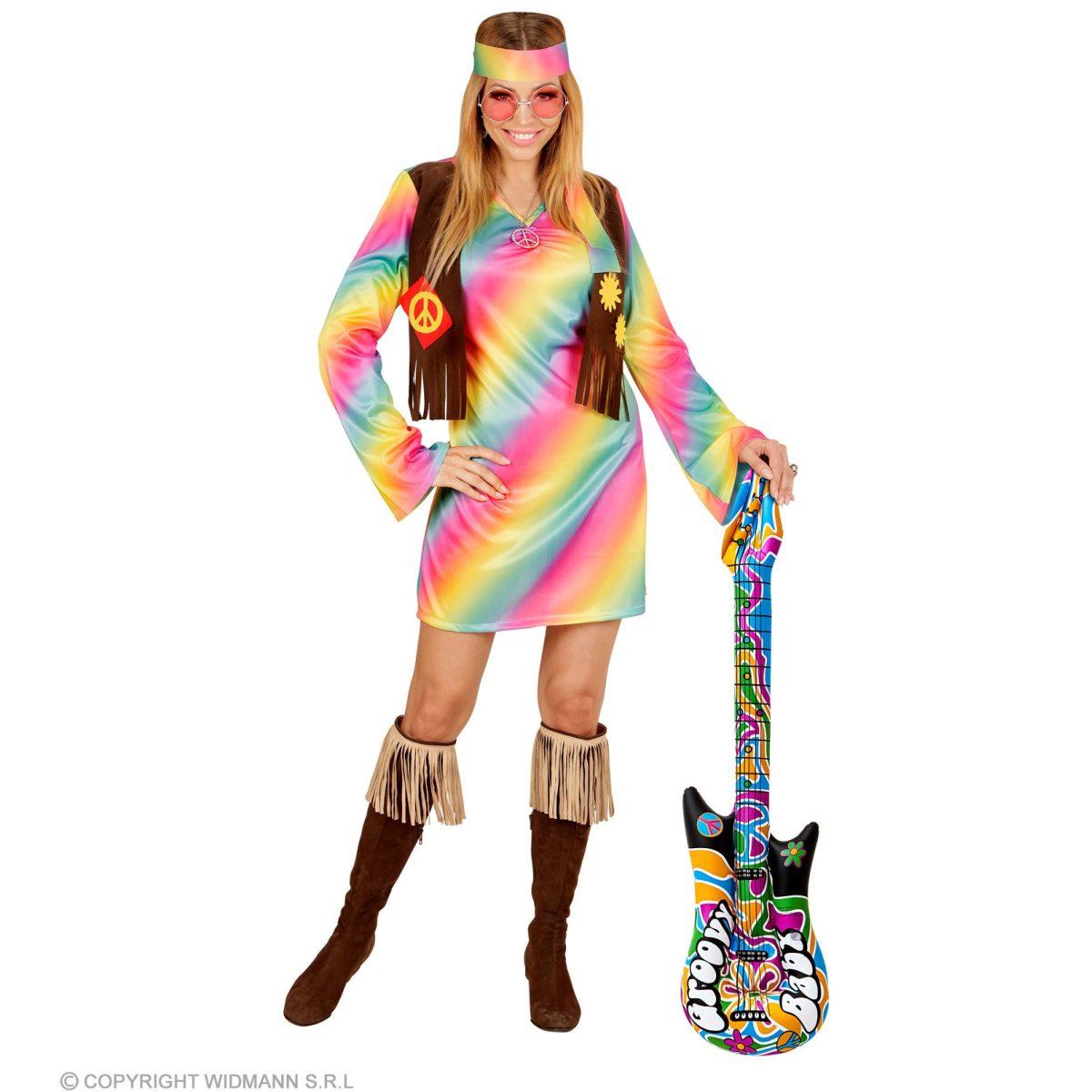 Chitarra gonfiabile multicolor