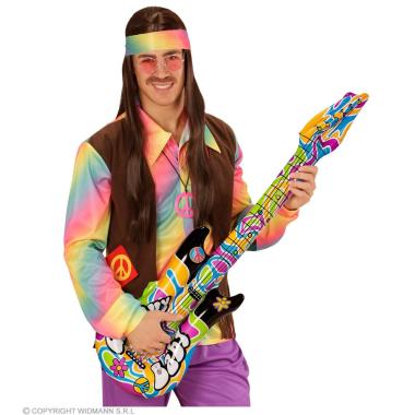Chitarra gonfiabile multicolor