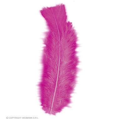 Piuma struzzo rosa fucsia