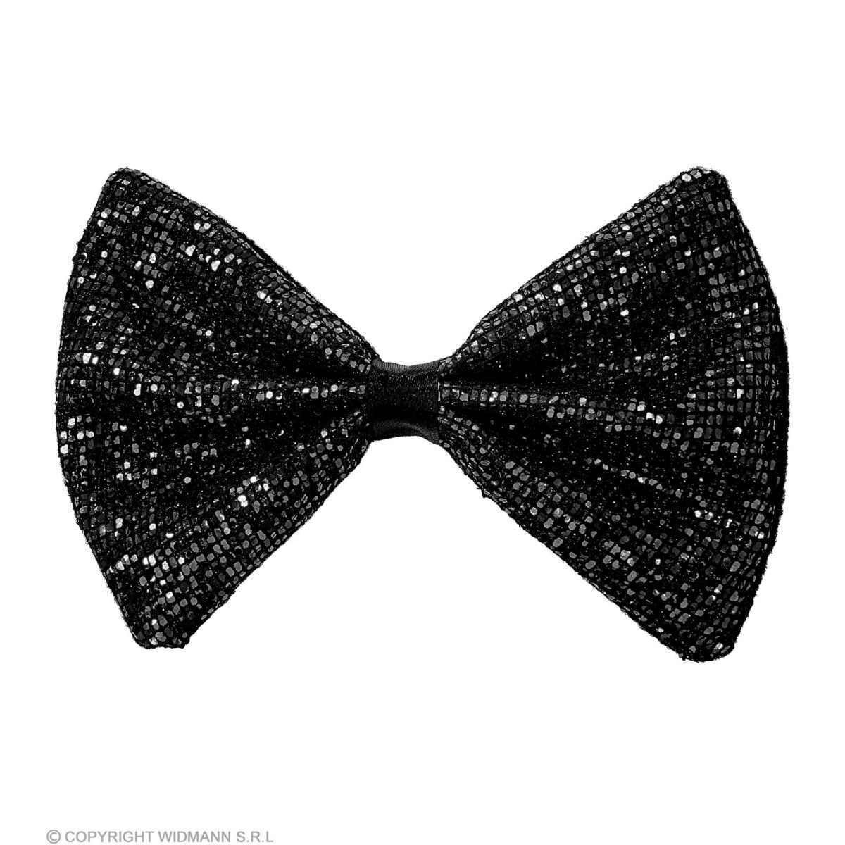 Papillon nero glitter