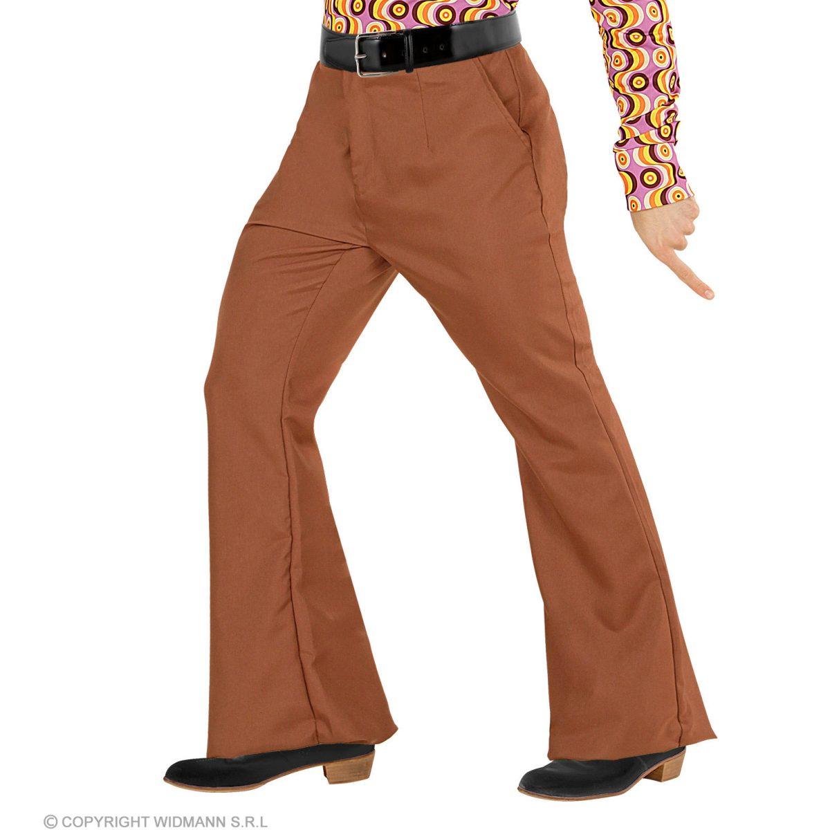 Pantaloni anni 70 80 marrone