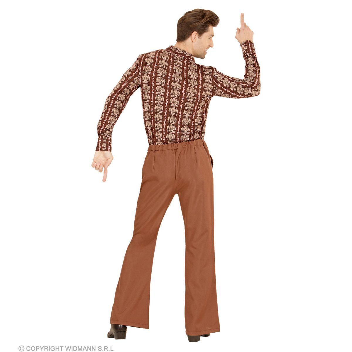 Pantaloni anni 70 80 marrone
