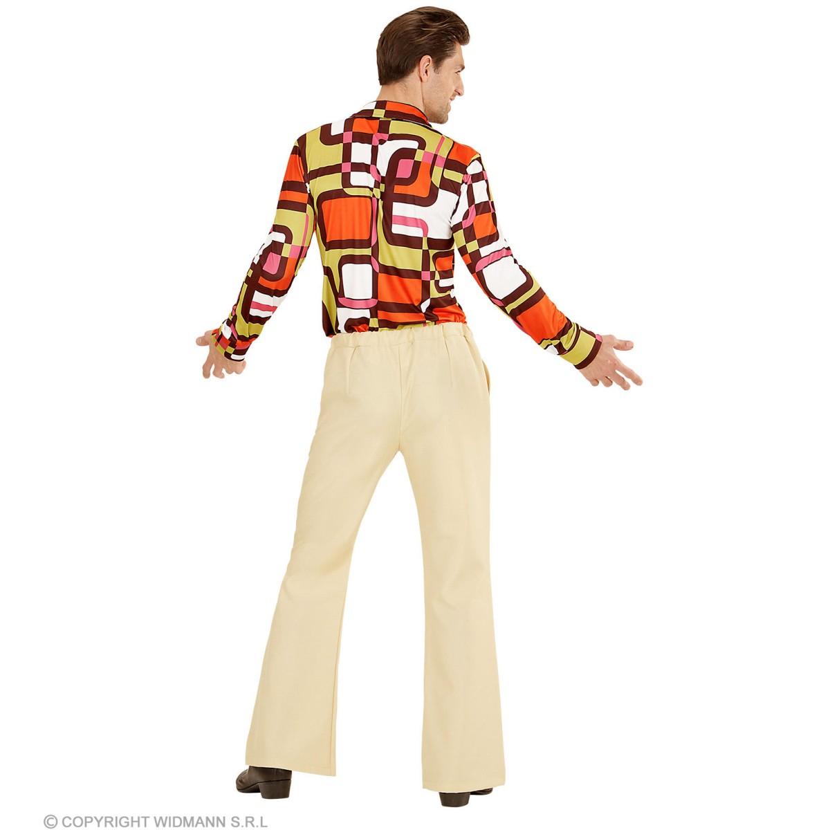 Pantaloni anni 70 80 beige