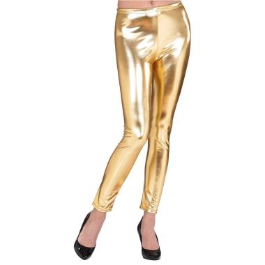 Leggins oro metallizzato