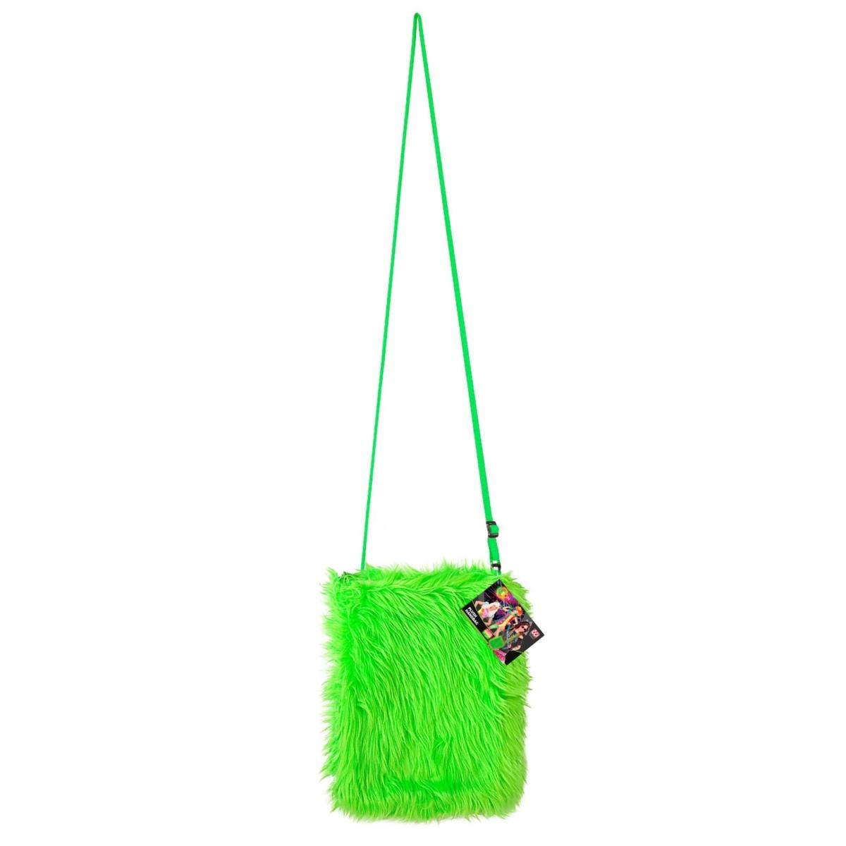 Borsa pelosa verde fluo