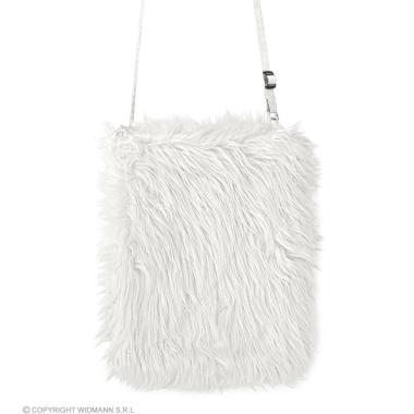 Borsa pelosa bianca