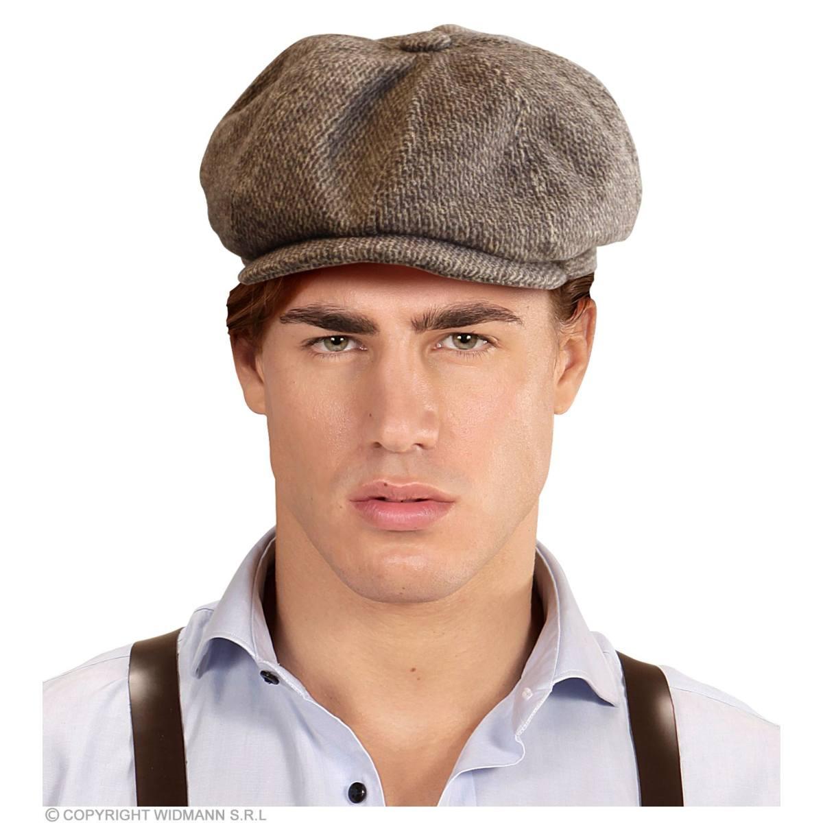 Cappello berretto coppola anni 20 marrone