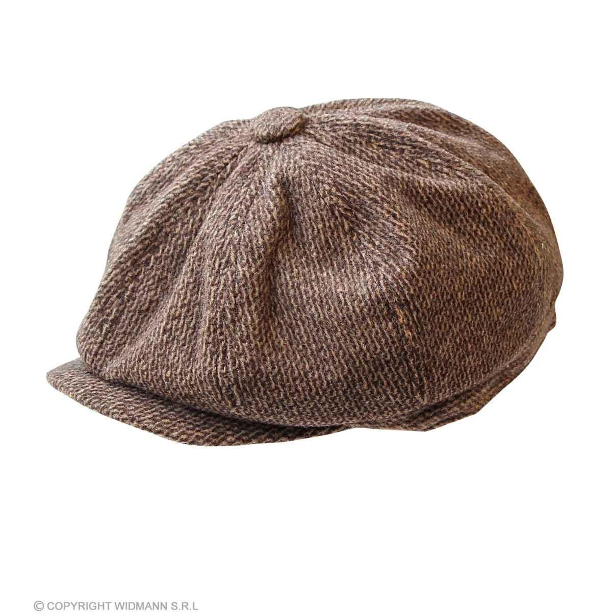 Cappello berretto coppola anni 20 marrone