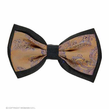 Papillon vintage tessuto jacquard