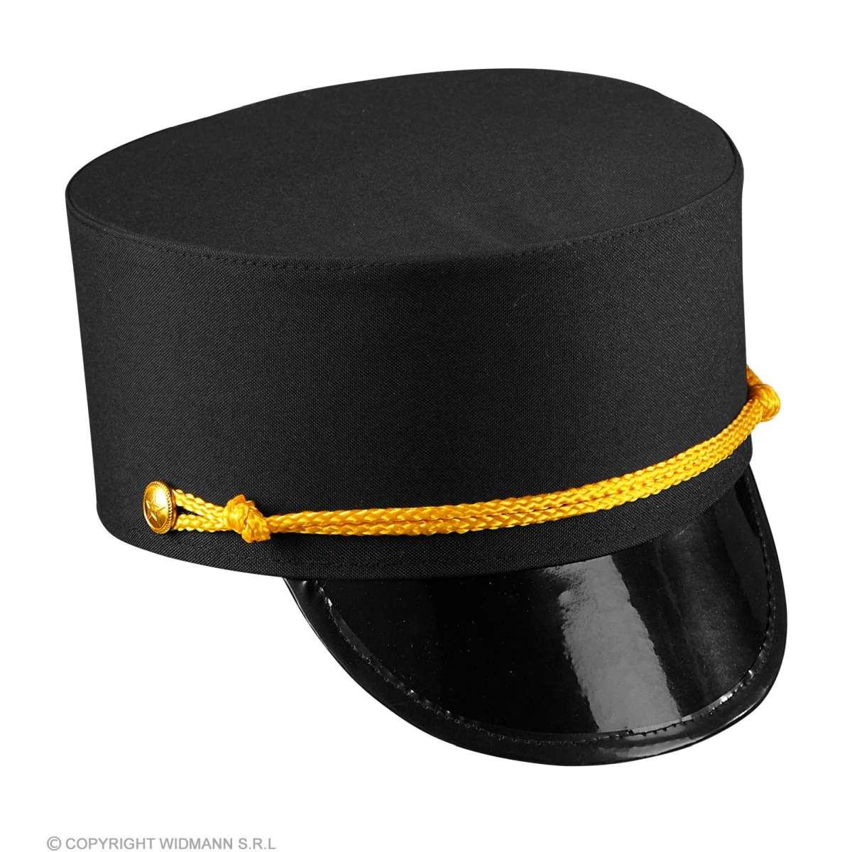 Cappello polizia uniforme nero