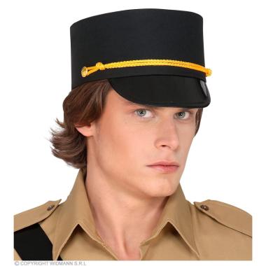 Cappello polizia uniforme nero