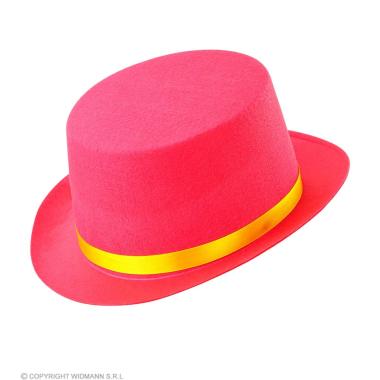 Cappello cilindro rosa