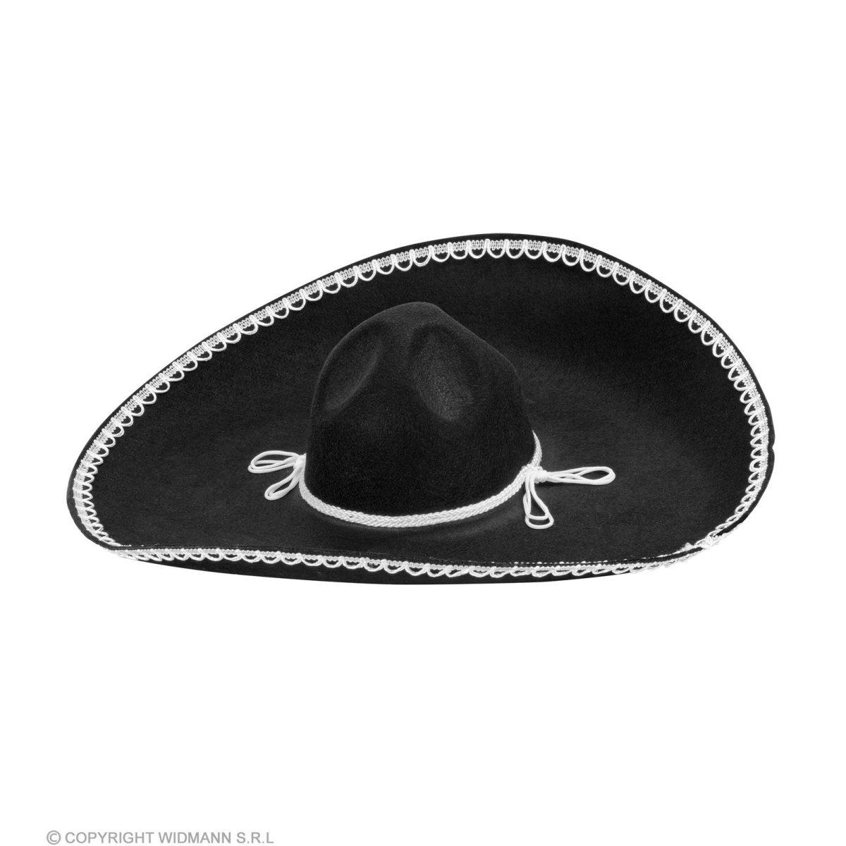 Cappello sombrero nero