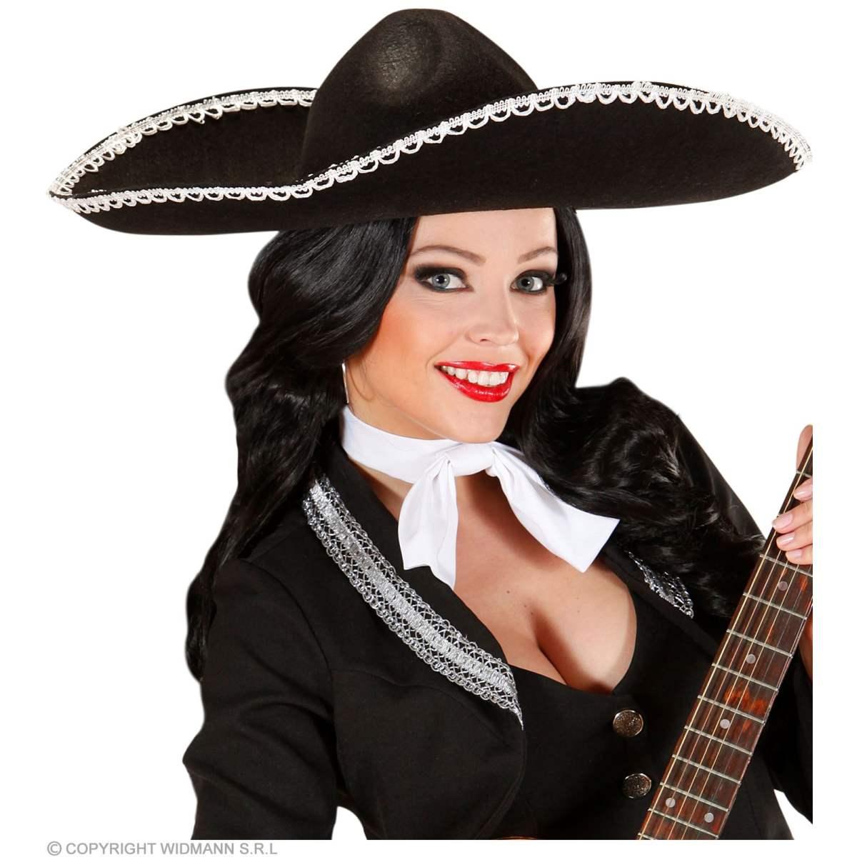 Cappello sombrero nero