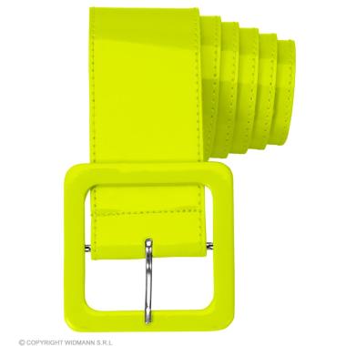 Cintura giallo fluo vinile