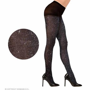 Collant nere glitter