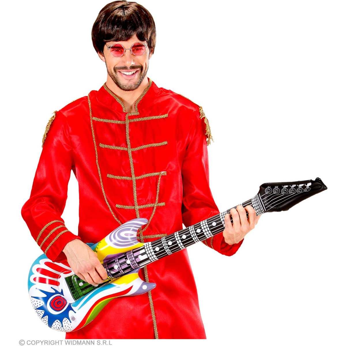 Chitarra gonfiabile multicolor