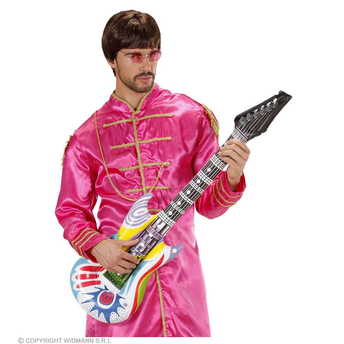 Chitarra gonfiabile multicolor