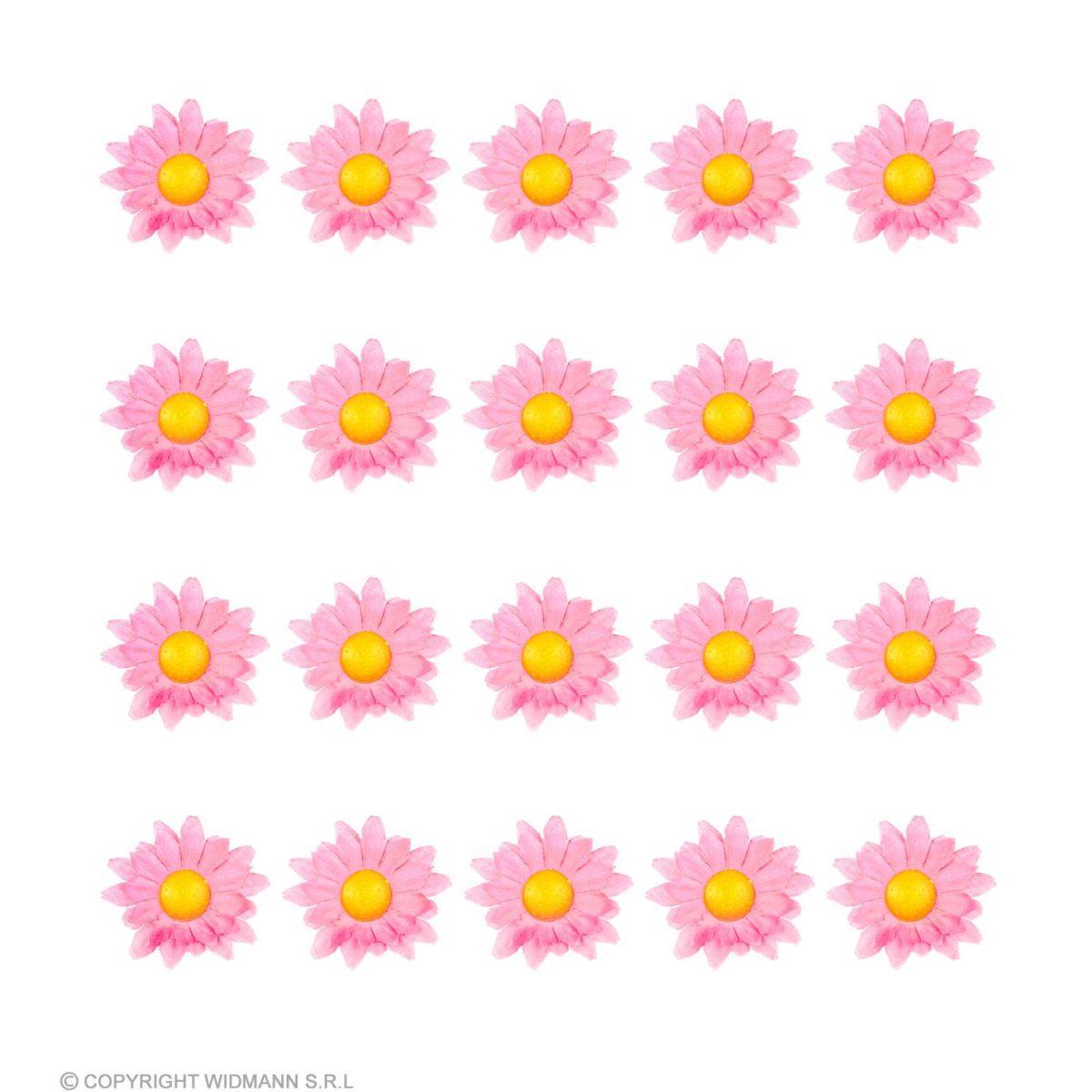 Fiori decorativi rosa Set 20 pz