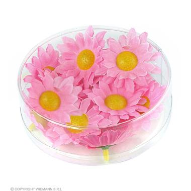 Fiori decorativi rosa Set 20 pz