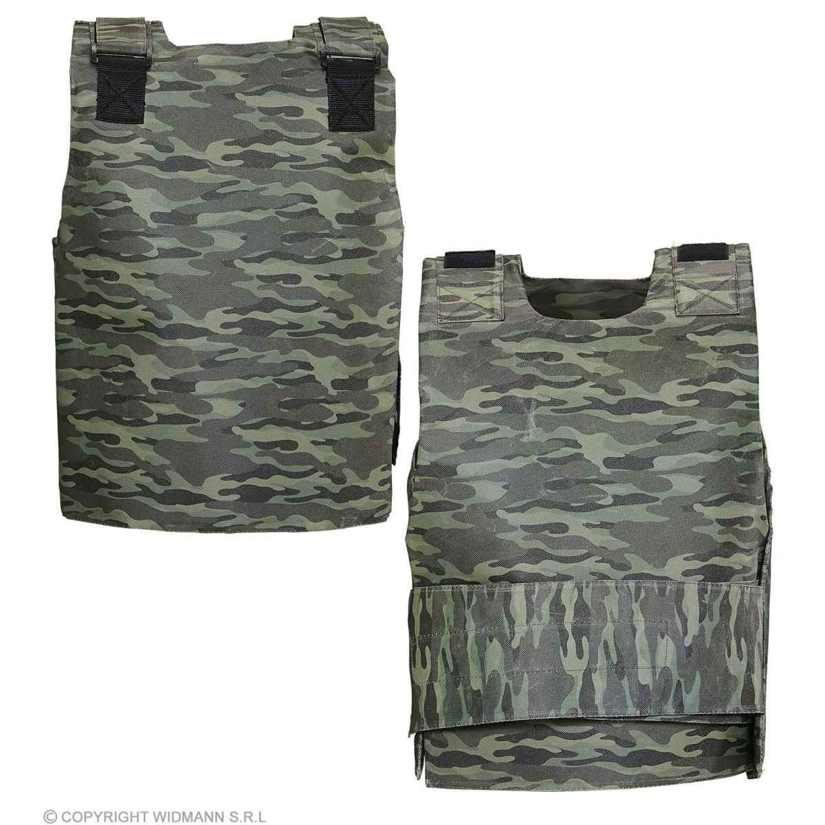 Costume giubbotto mimetico antiproiettile