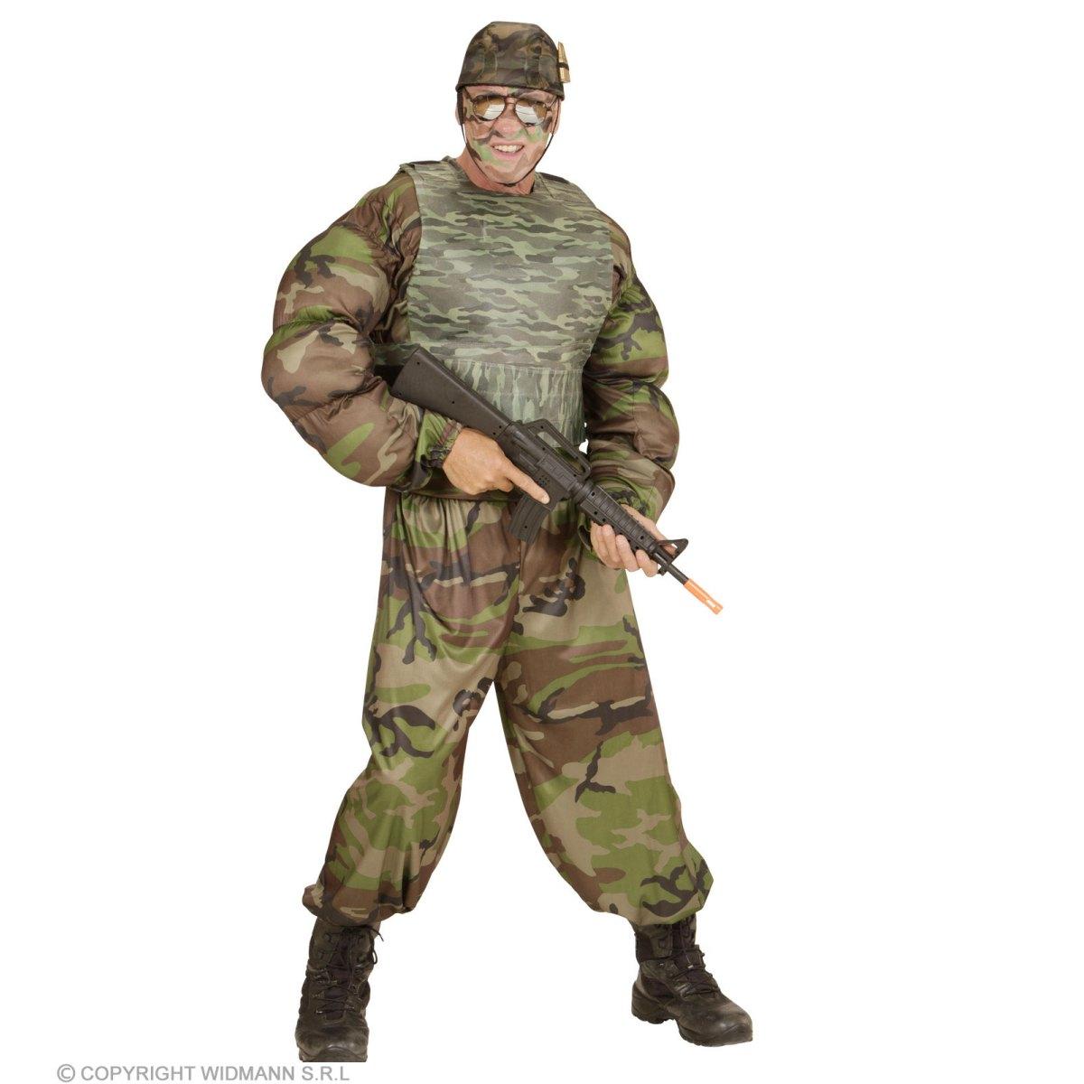 Costume giubbotto mimetico antiproiettile